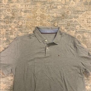 Tommy Hilfiger Light Gray Polo Shirt for Men